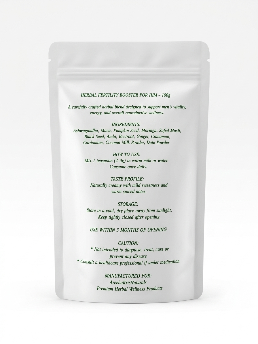 Male Herbal Fertility Booster