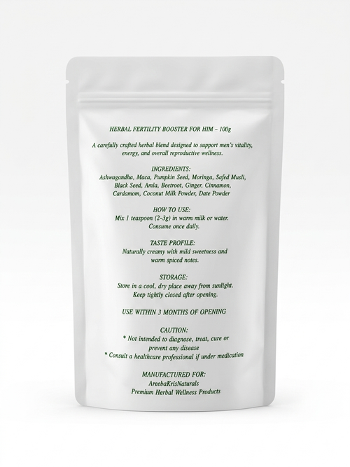 Male Herbal Fertility Booster